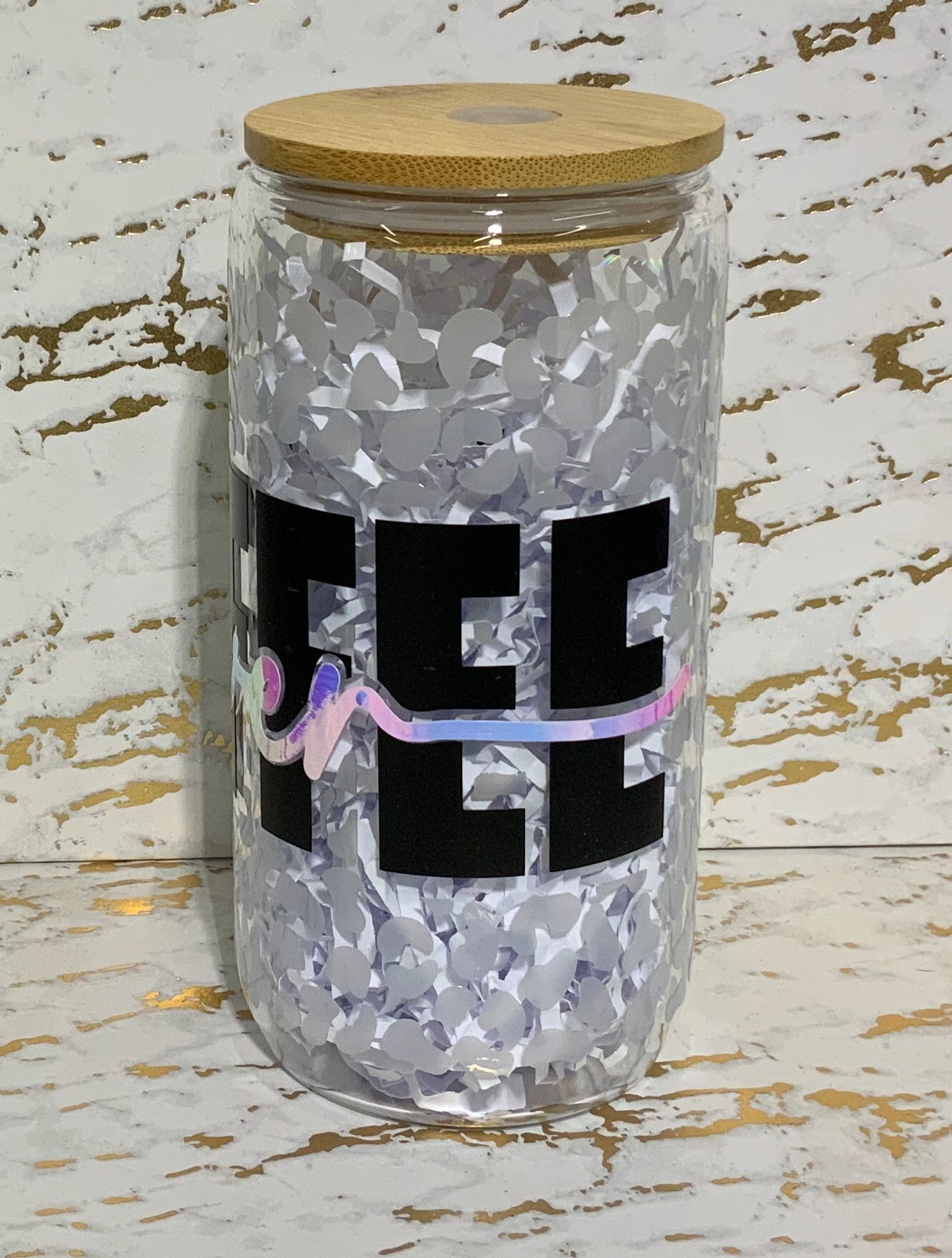 Coffee Lover Glass Tumbler
