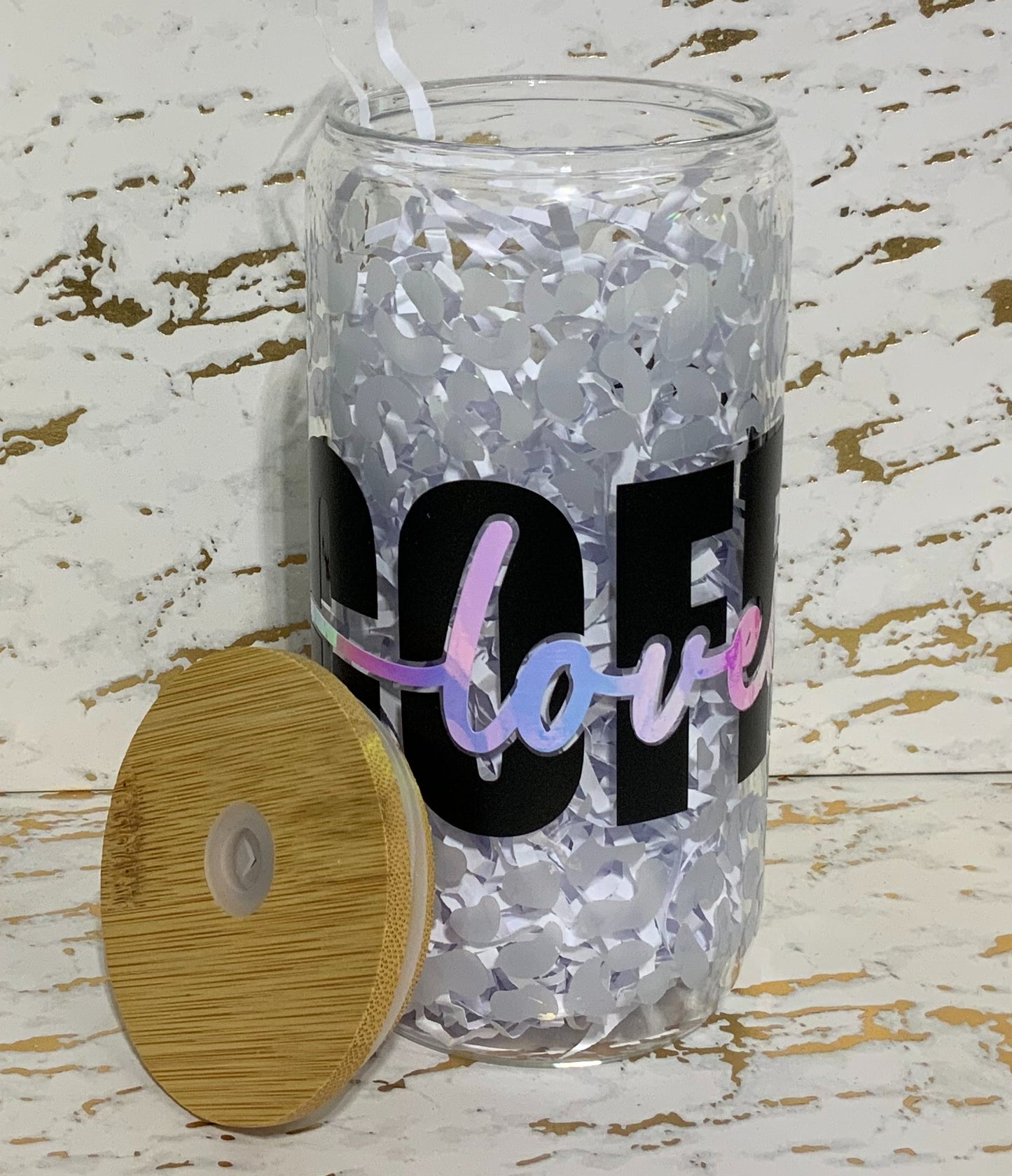 Coffee Lover Glass Tumbler