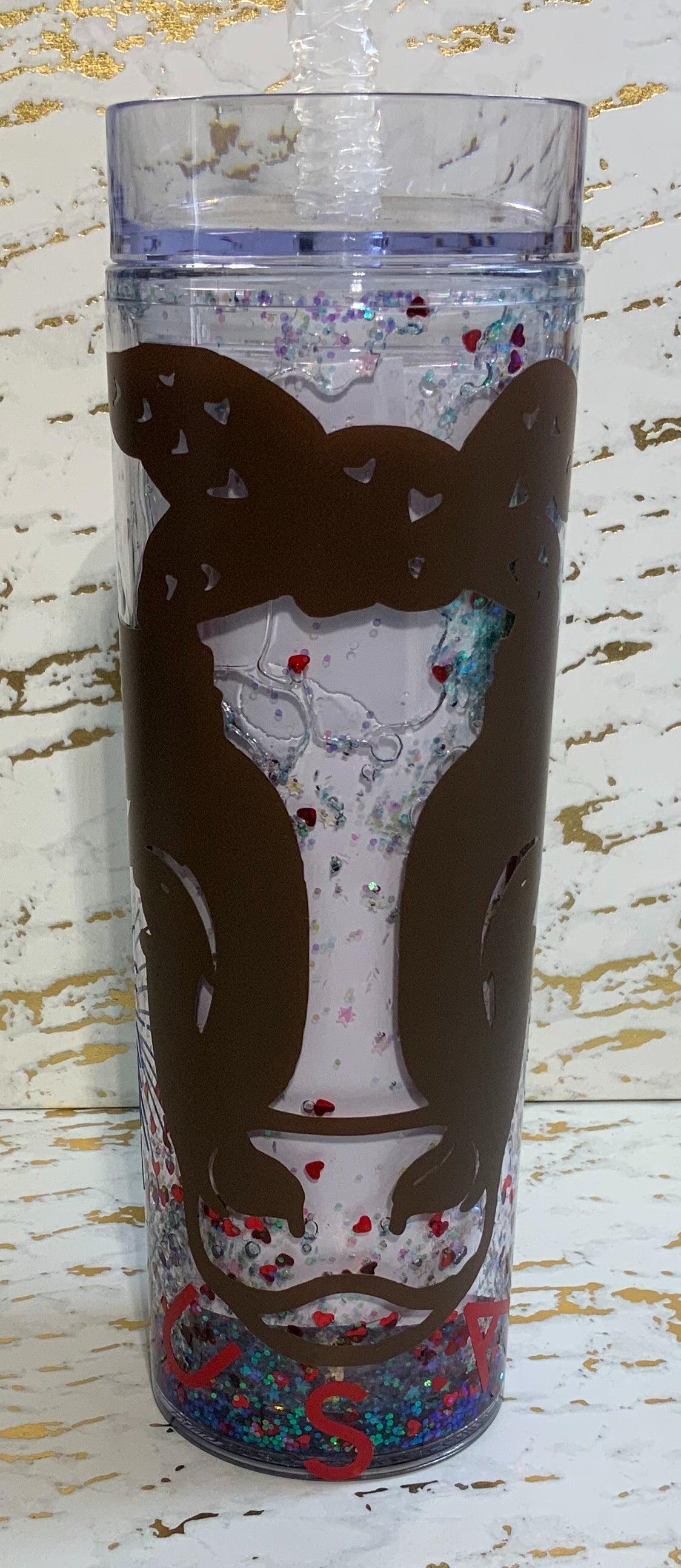 Patriotic Snow-globe Tumbler