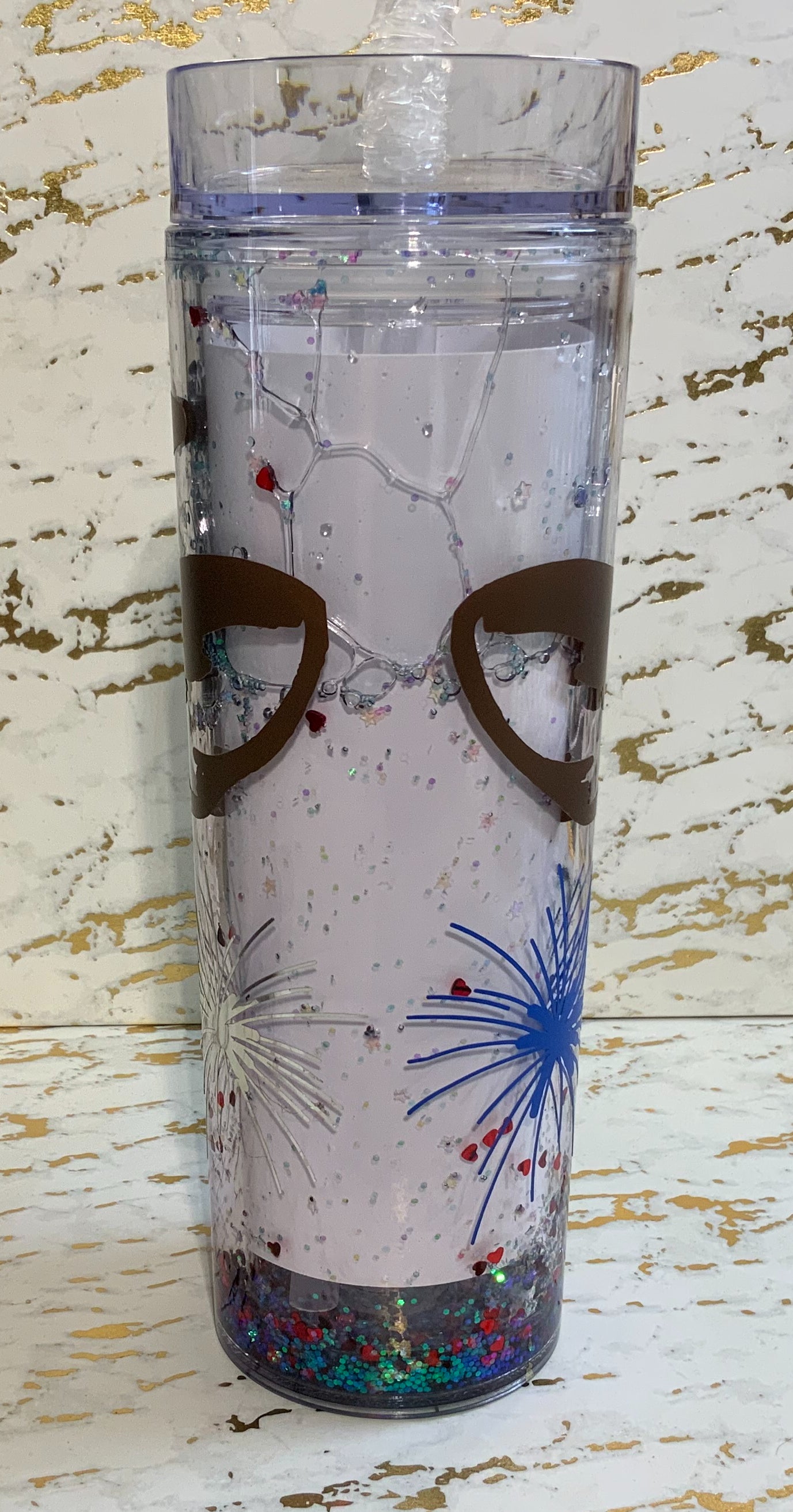 Patriotic Snow-globe Tumbler