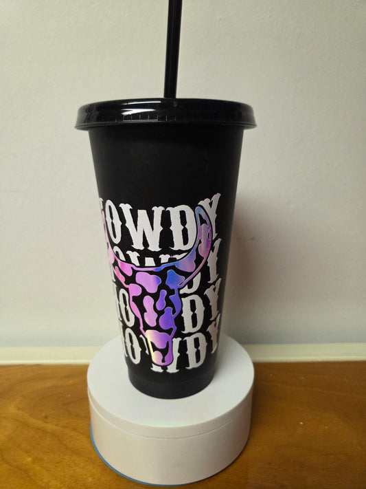 Howdy Cow Skull Cold Cup 🤠🐮