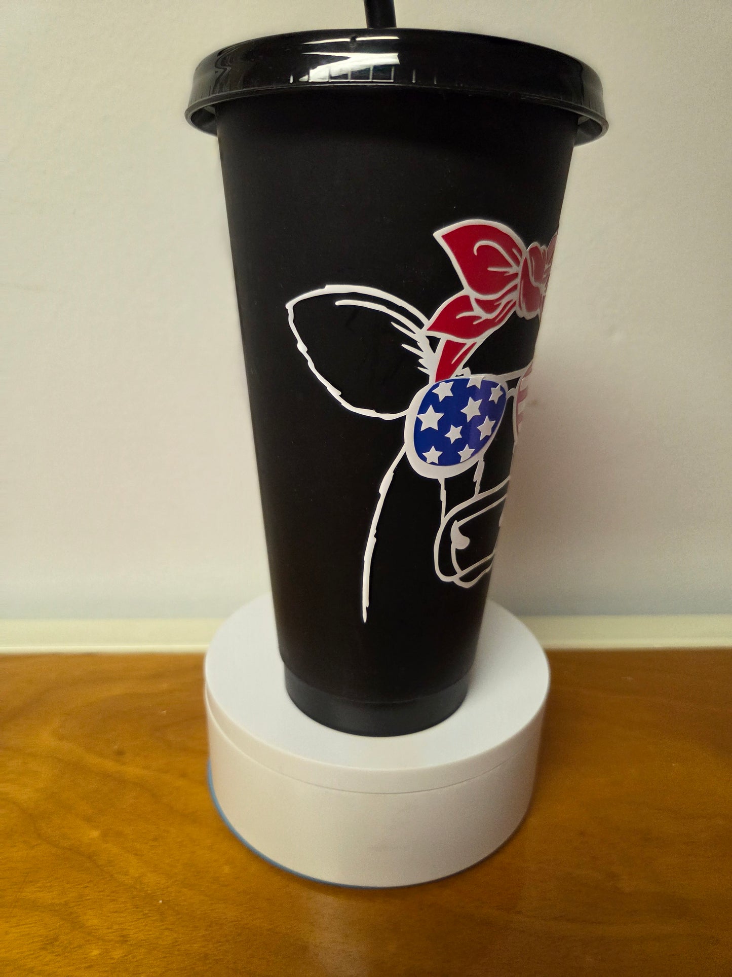 Patriotic Cow Cold Cup 🐮🇺🇸