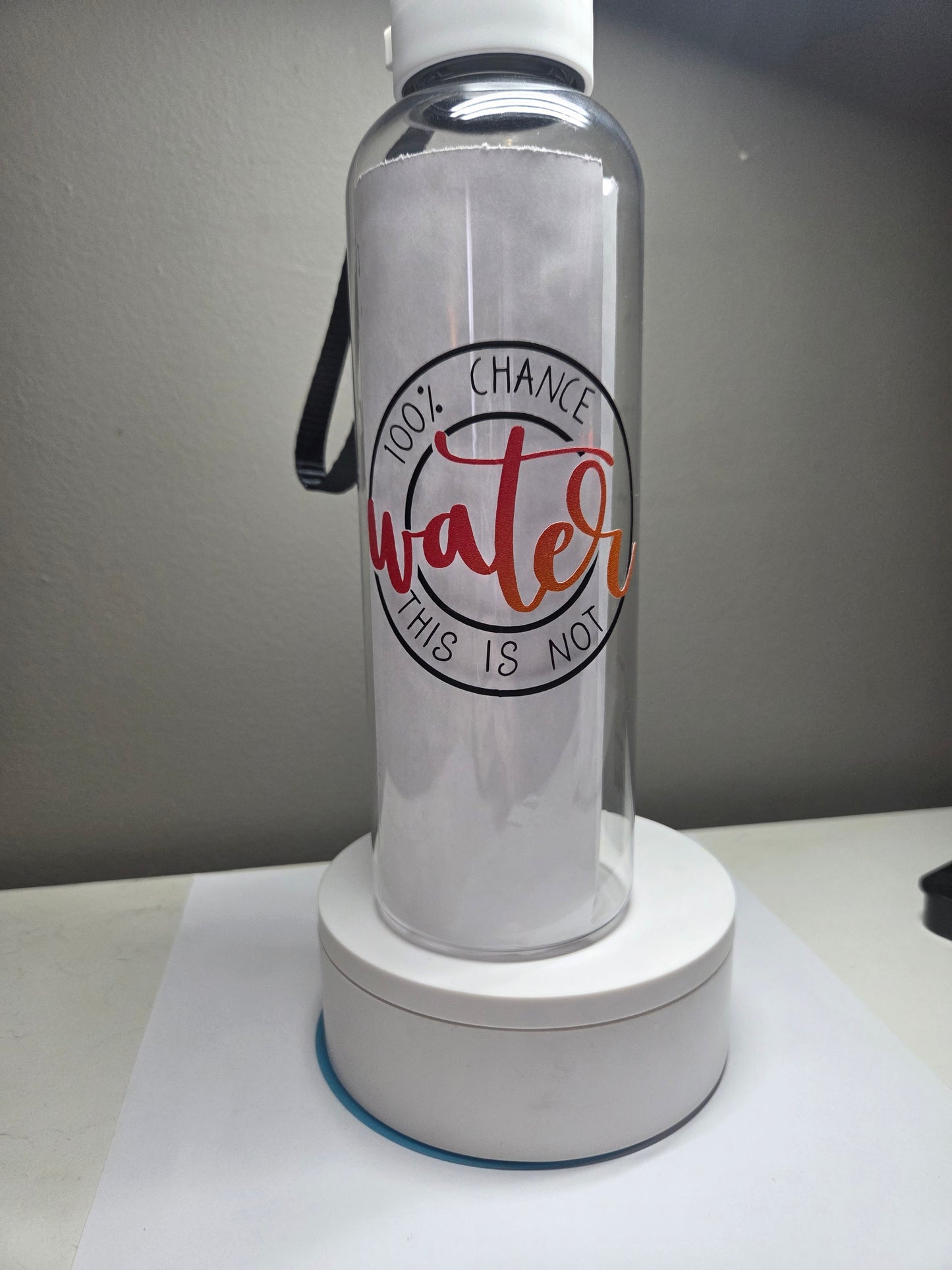 100% Chance This Is Not Water – 24oz Bottle 🥤😉