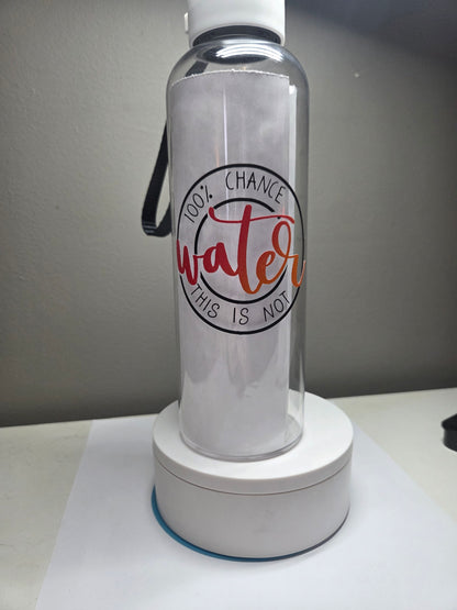 100% Chance This Is Not Water – 24oz Bottle 🥤😉