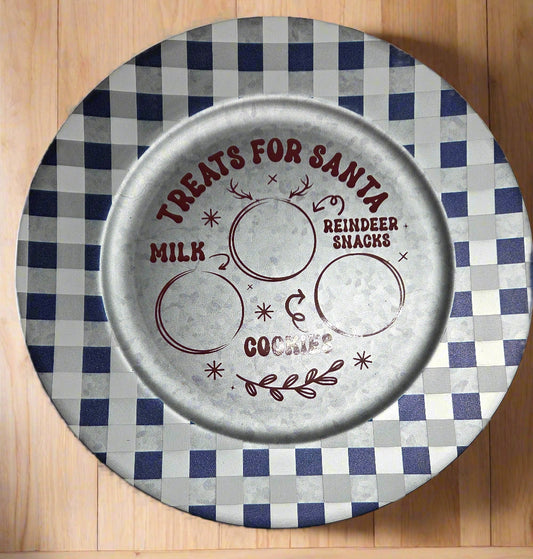 🎅 Treats for Santa Large Plate 🎄