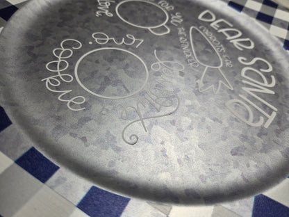 🎅 Treats for Santa Large Plate 🎄