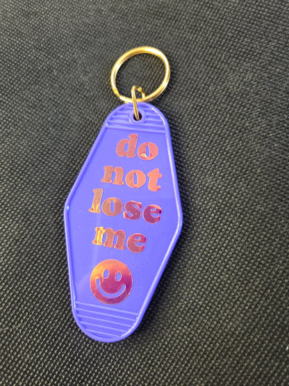 Motel Keychain - Don't Lose Me