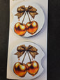 Car Coasters -  Gold Cherries