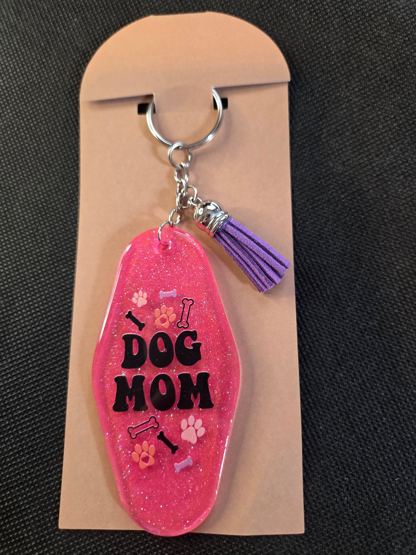 Motel Keychain - Dog Mom