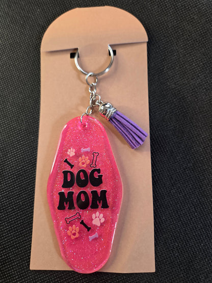 Motel Keychain - Dog Mom