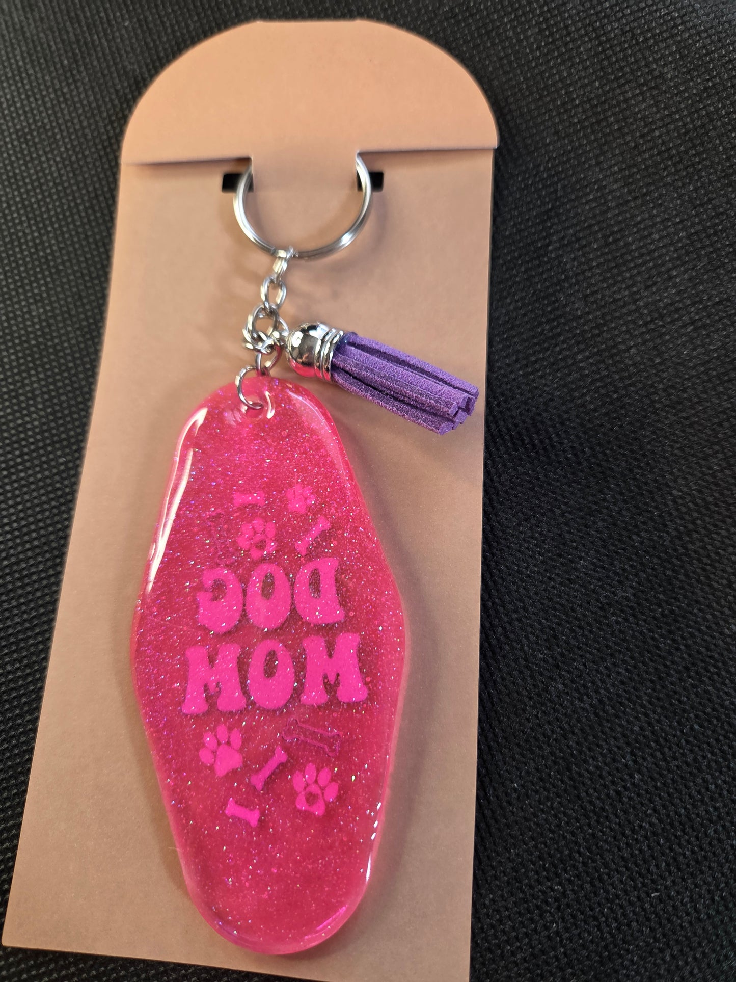 Motel Keychain - Dog Mom