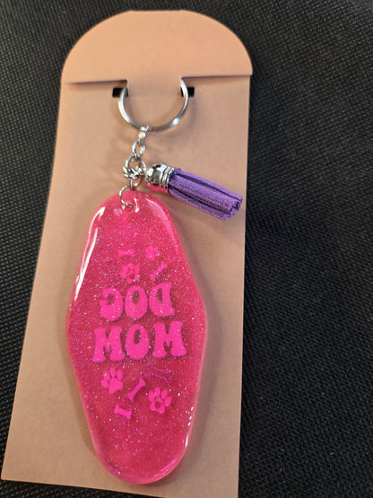 Motel Keychain - Dog Mom