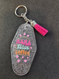 Motel Keychain - Mama Needs Coffee