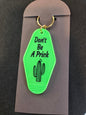 Motel Keychain