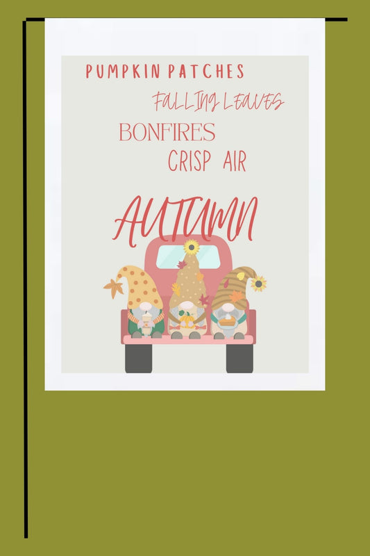 🍁✨ Autumn Vibes Garden Flag ✨🍁