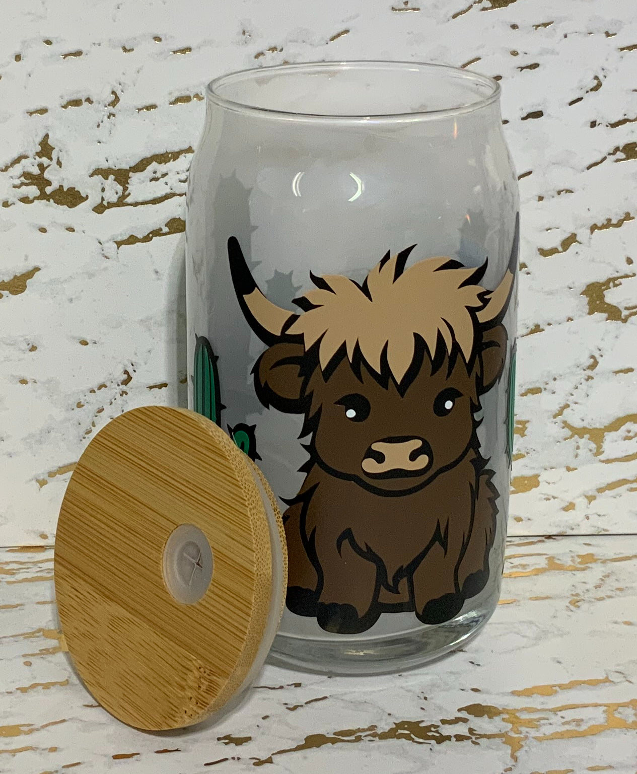 Highland Cow tumbler