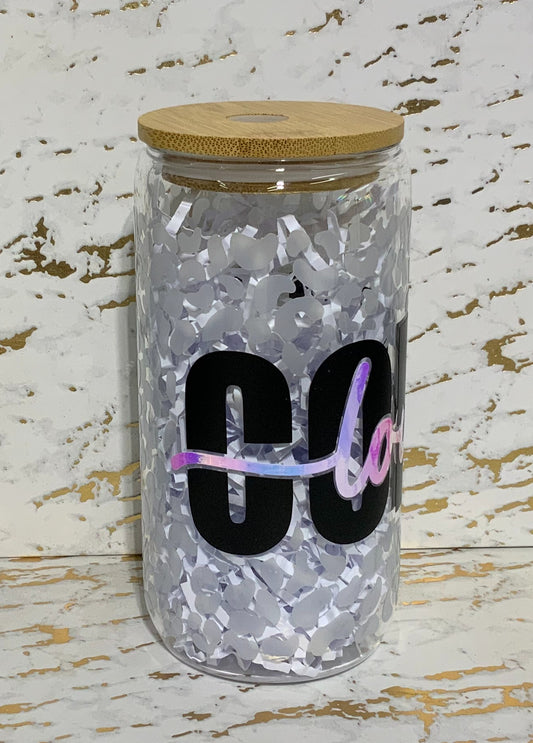Coffee Lover Glass Tumbler