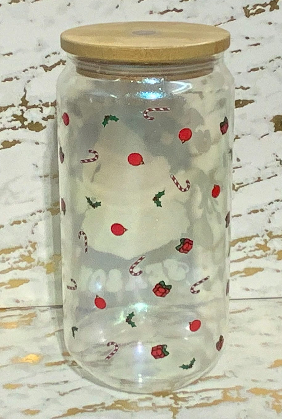 Merry Grinchmas Glass Tumbler