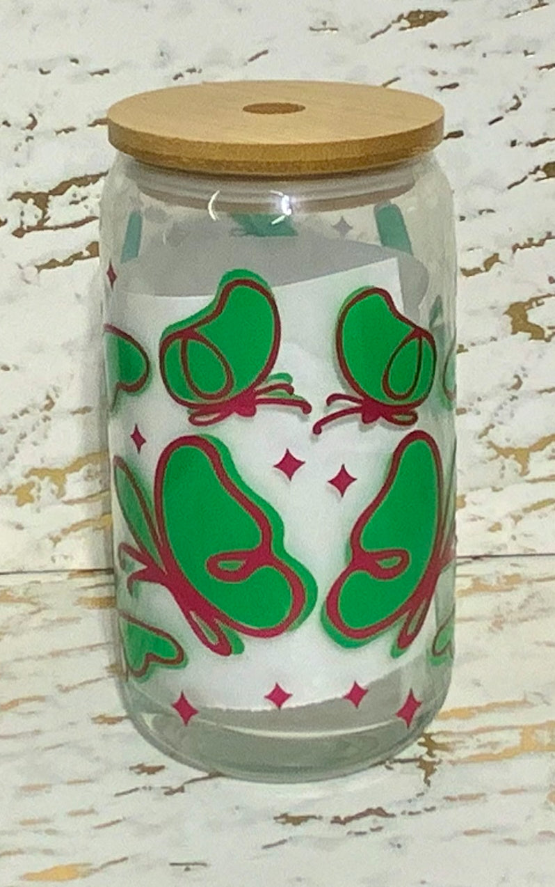 Motivational Glass Tumbler