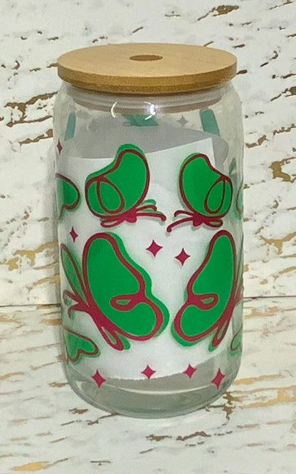 Motivational Glass Tumbler