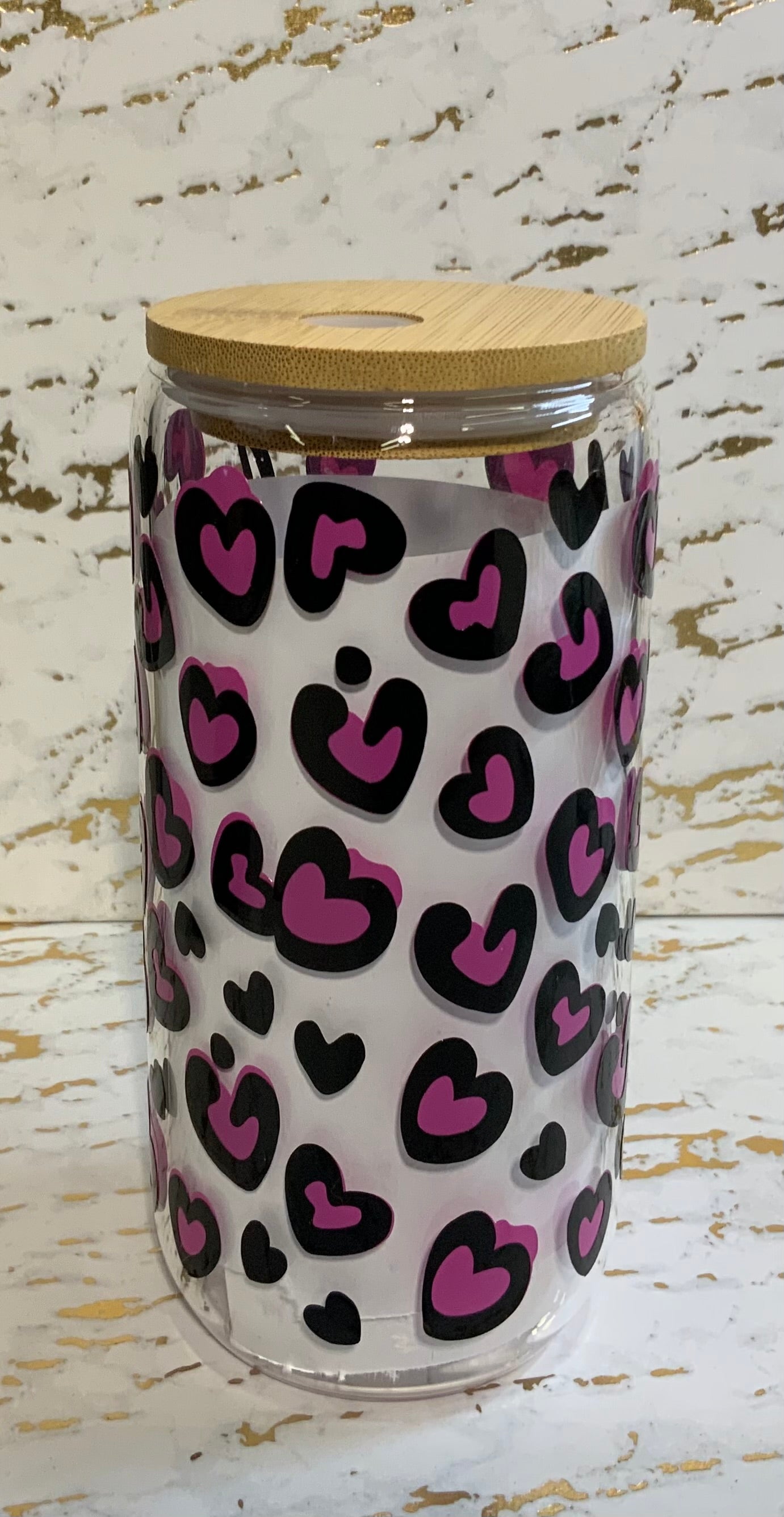 Loved Mama Glass tumbler