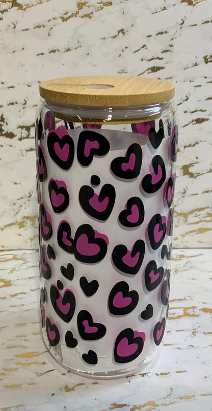 Loved Mama Glass tumbler