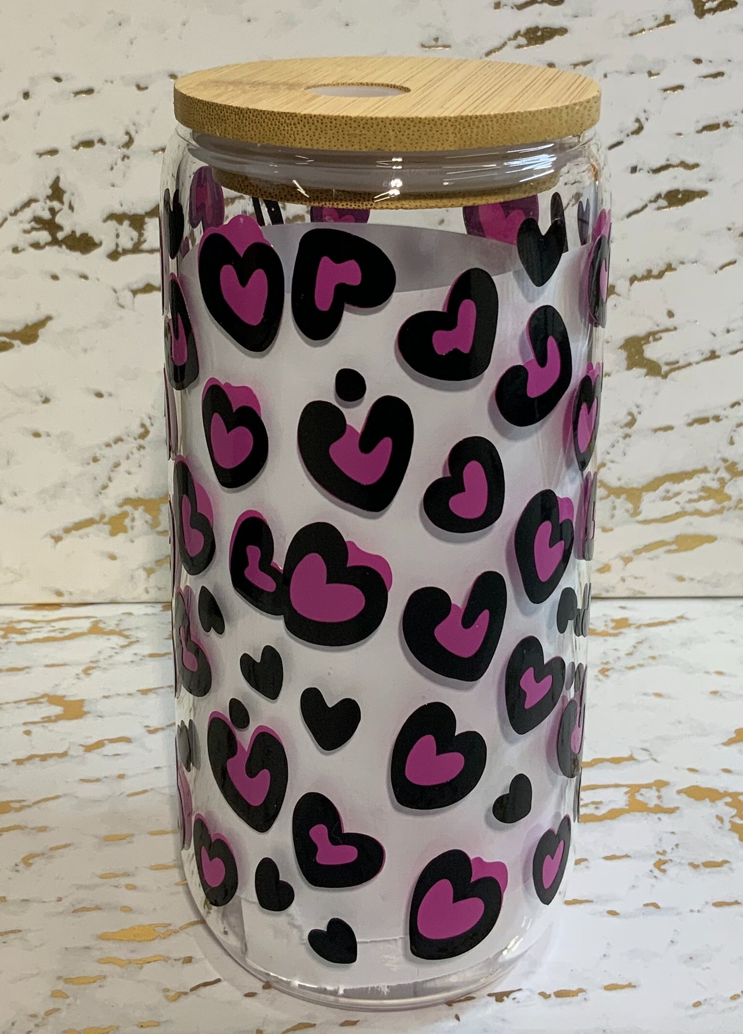 Loved Mama Glass tumbler