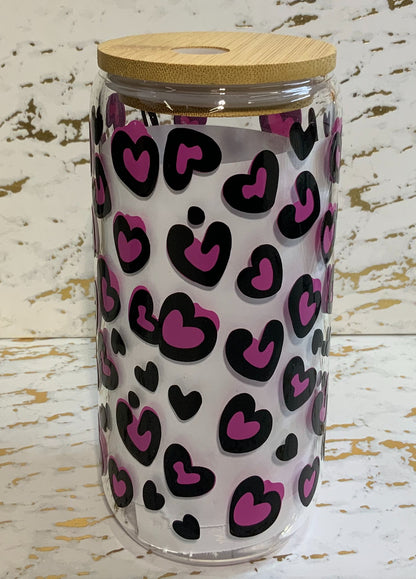 Loved Mama Glass tumbler