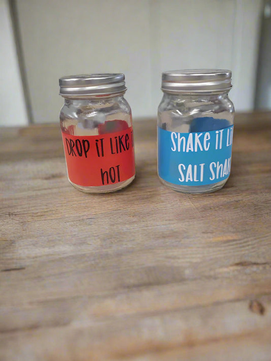 Pepper Shaker Set – “Shake it Like a Salt Shaker” & “Drop it Like It’s Hot”