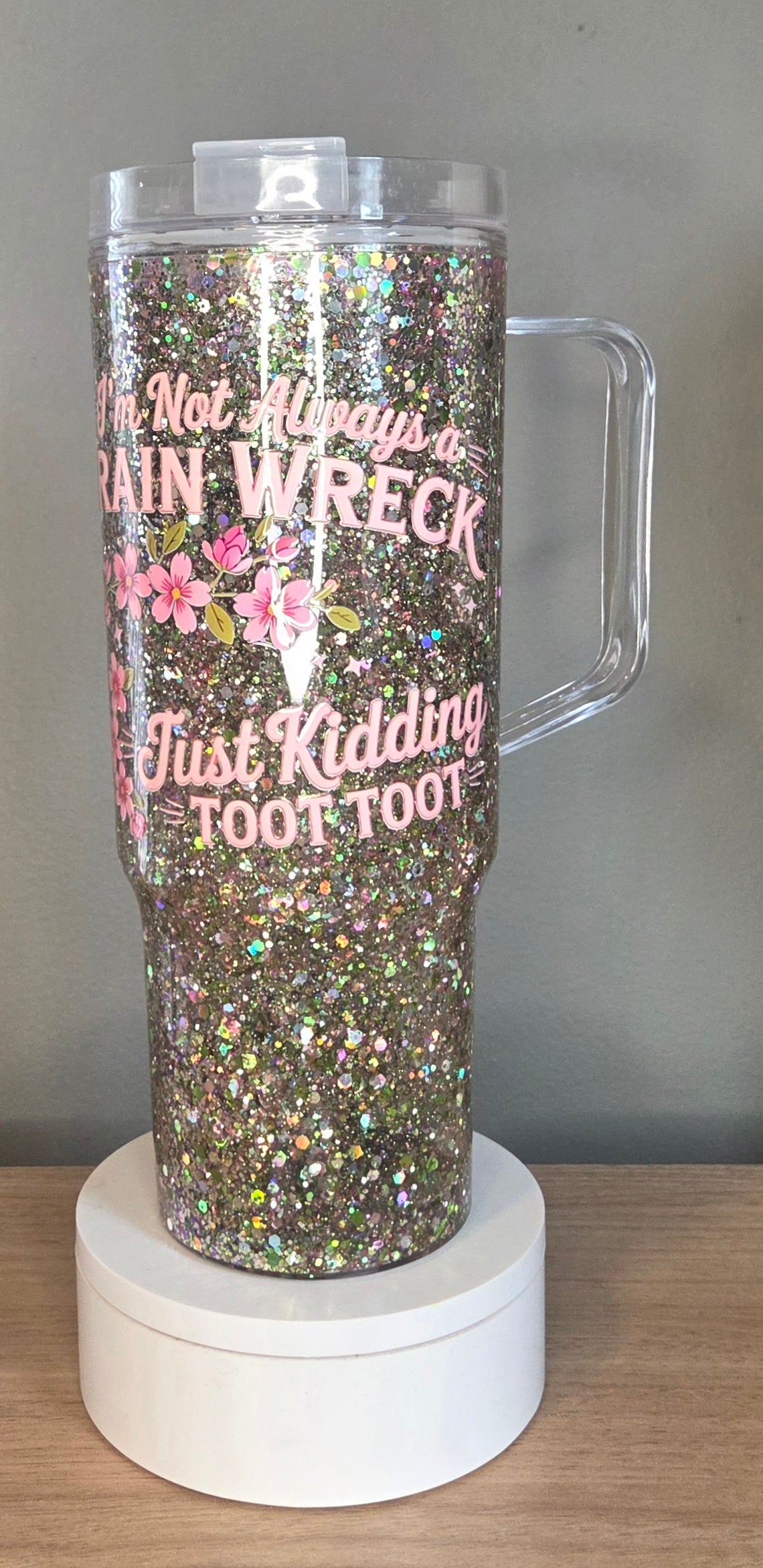Train Wreck Snoglobw Tumbler