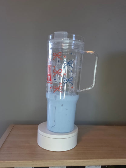Patriotic MAMA lava tumbler