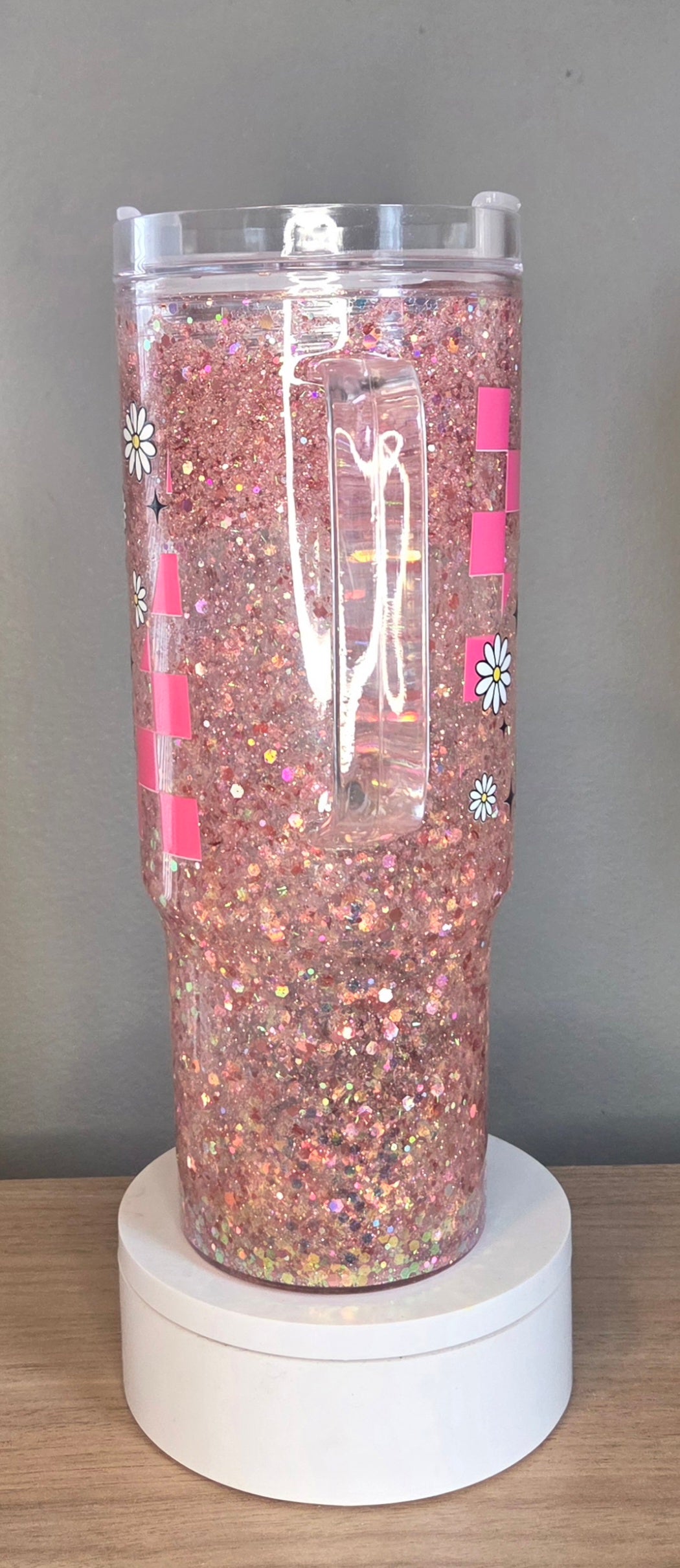 Mentally Buffering Snowglobe Tumbler