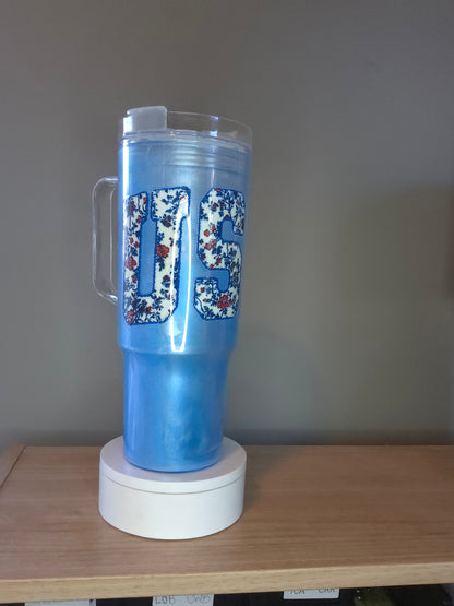 USA snowglobe tumbler