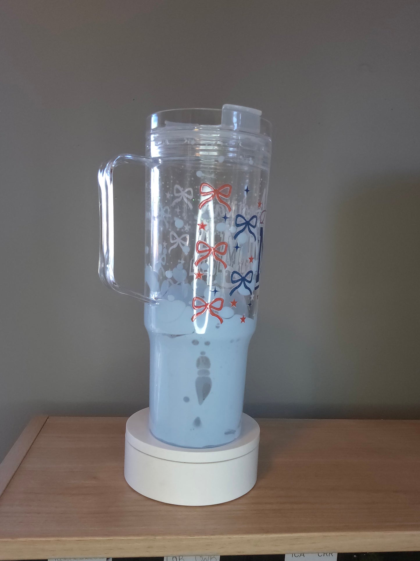 Patriotic MAMA lava tumbler