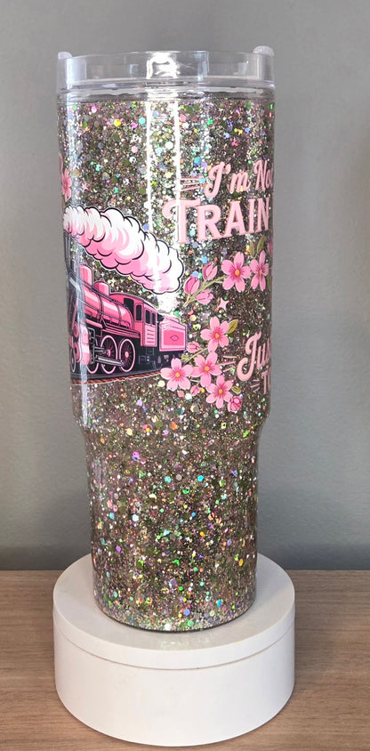 Train Wreck Snoglobw Tumbler